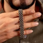 دستبند رولکس استیل 316 لوکس | رنگ ثابت و ضد حساسیت مدل RLX‑BR‑12‑21 - تصویر 3