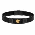 دستبند چرم مردانه ورساچه LB-1001