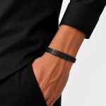 دستبند چرم مردانه گوچی LB-1002 - تصویر 2