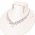 نیم ست مجلسی فول نگین سیلور مدل مارکیز سلطنتی کد NS-MJ-013 - تصویر 3