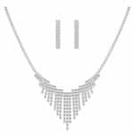 سرویس مجلسی فول نگین سیلور مدل آبشاری کد NS-MJ-018