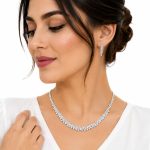 سرویس مجلسی فول نگین سیلور مدل پرنسس کد NS-MJ-023 - تصویر 2