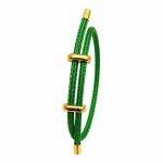 دستبند بافت استیل اسپرت فری سایز سبز کد DS-WR-008