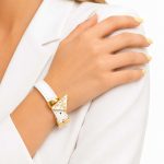 دستبند چرم مستر  پرادا سفید کد LB-PR-103 - تصویر 2