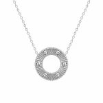 گردنبند استیل زنانه مدل لاو کارتیر کد ST-NK-0010
