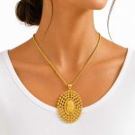 پلاک طرح طلا مدل سکه هخامنشی کد PL-TG-016 - تصویر 2