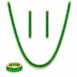 سرویس تنیسی زنانه نگین سبز کد SET-TENNIS-02