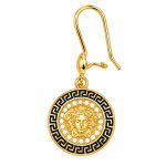 نیم ست ورساچه استیل طلایی مدل مدوسا کد VERSACE-NS-01 - تصویر 3