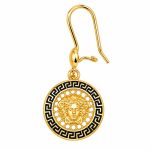 نیم ست ورساچه استیل طلایی مدل مدوسا کد VERSACE-NS-02 - تصویر 3